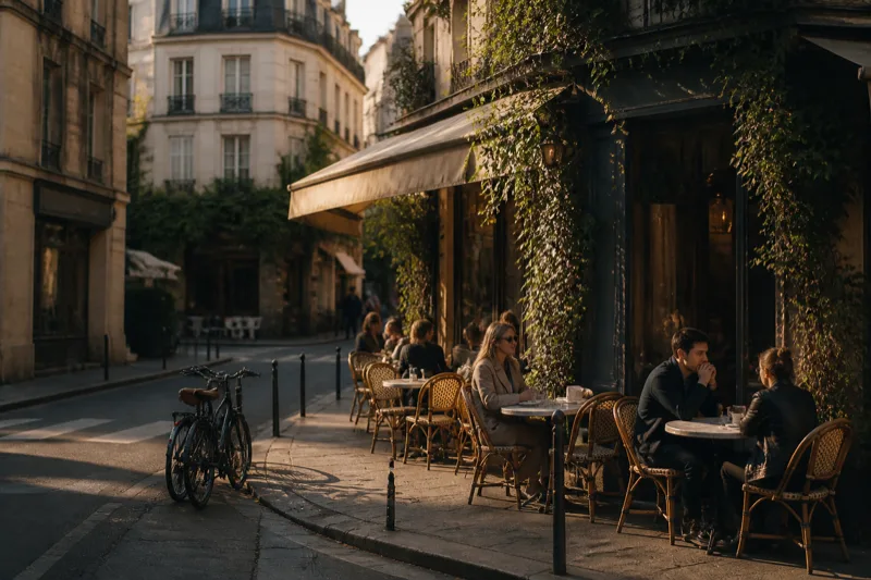 Paris cafe culture